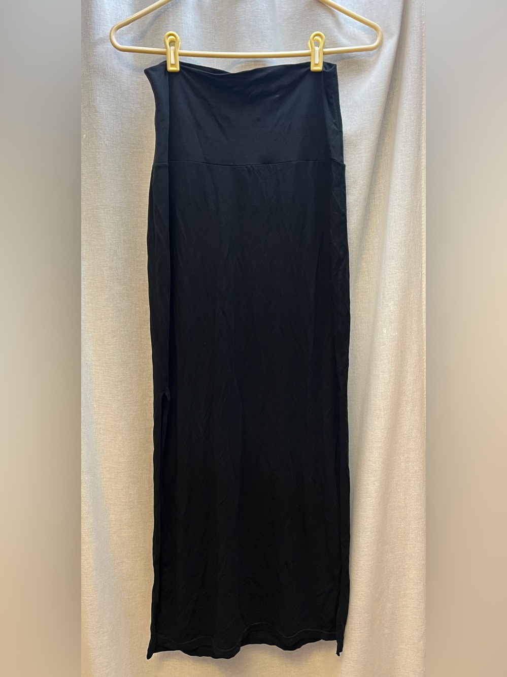 Athleta Black Maxi Skirt